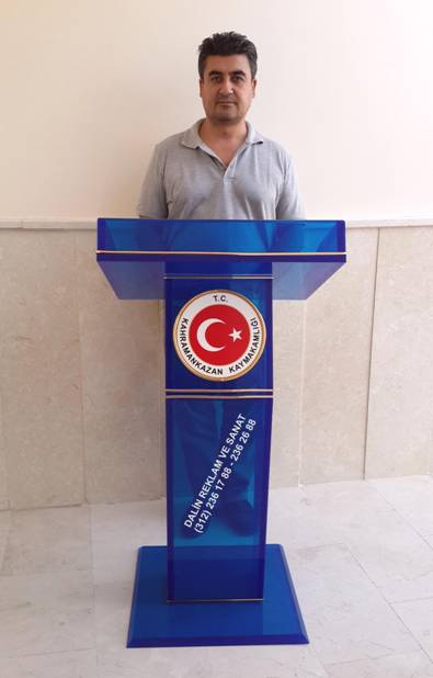 PLEKSGLAS KRS MAV KAHRAMANKAZAN KAYMAKAMLII