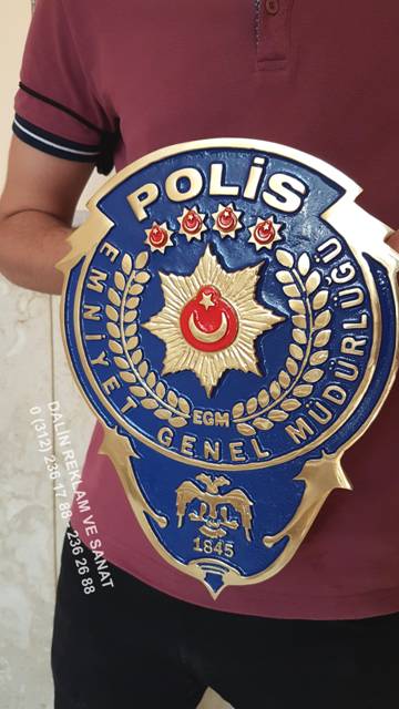 EMN�YET POL�S DUVAR AMBLEM� 2