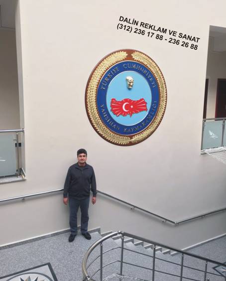 DUVAR T�P� AMBLEM YAH��HAN KAYMAKAMLI�I ASILI