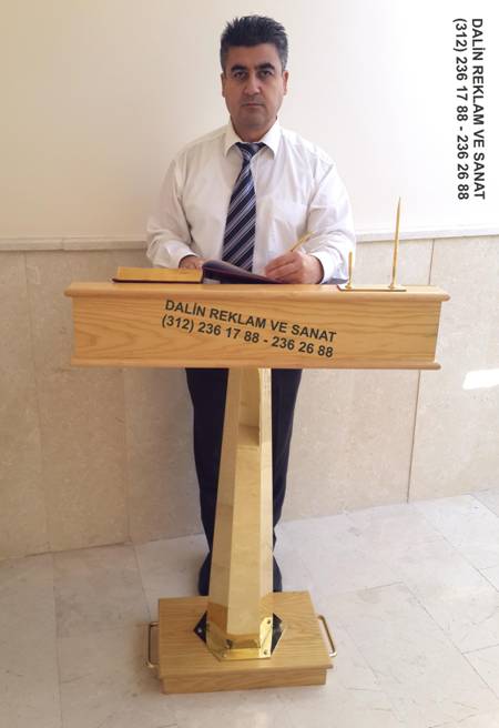 PRİNÇ GÖVDE KONUŞMA İMZA KÜRSÜSÜ ŞEREF DEFTERİ 2