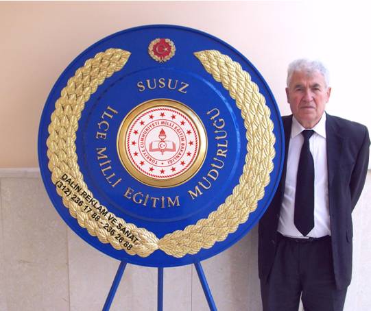 İLÇE MİLLİ EĞİTİM KABARTMA METAL ÇELENK SUSUZ İLÇE MİLLİ EĞİTİM MÜDÜRLÜĞÜ