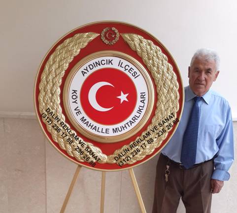 Muhtarlıklar için çelenk modelleri